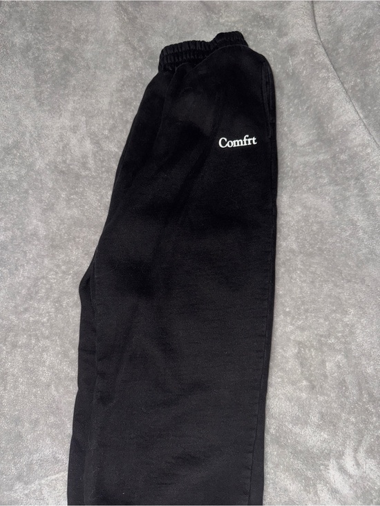 Comfrt Pants - Comfrt Women’s Black Track Pants - Cozy Joggers